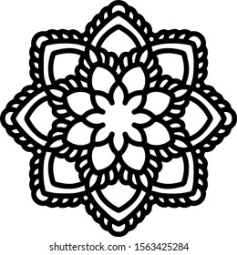 Mandala design can be used for enjoy your hobby by coloring or used as art work decorations or even tattoo.