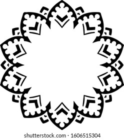 Mandala design can be used for enjoy your hobby by coloring or used as art work decorations or even tattoo.