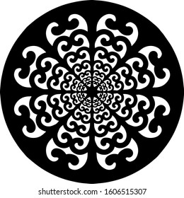 Mandala design can be used for enjoy your hobby by coloring or used as art work decorations or even tattoo.
