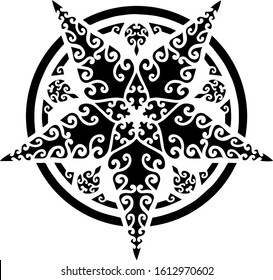 Mandala design can be used for enjoy your hobby by coloring or used as art work decorations or even tattoo.