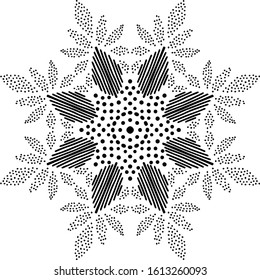 Mandala design can be used for enjoy your hobby by coloring or used as art work decorations or even tattoo.