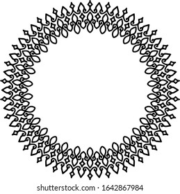 Mandala design can be used for enjoy your hobby by coloring or used as art work decorations or even tattoo.