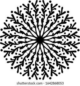 Mandala design can be used for enjoy your hobby by coloring or used as art work decorations or even tattoo.
