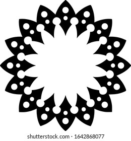 Mandala design can be used for enjoy your hobby by coloring or used as art work decorations or even tattoo.