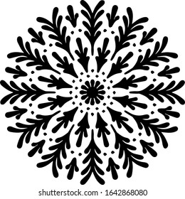 Mandala design can be used for enjoy your hobby by coloring or used as art work decorations or even tattoo.
