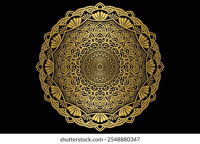 El diseño del mandala se puede utilizar en el fondo