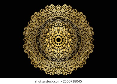Mandala design pode ser usado em segundo plano
