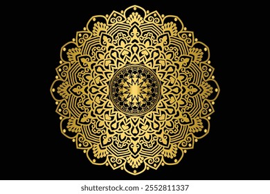 Diseño de mandala, se puede utilizar en el fondo, arte de la pared