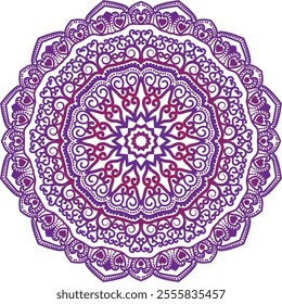 Mandala design can be used in wall art or in background