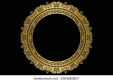 Mandala design can be used as background of artwork