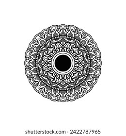 MANDALA DESIGN:
Circular pattern in form of mandala for Henna, Mehndi, tattoo, decoration. Decorative ornament in ethnic oriental style. Coloring book page.Art Mandala is tha Berry Kitkal
