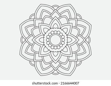 Mandala Design, Color Design, line art