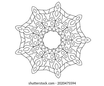 mandala design for coloring, coloring book, mandala art, mandala background, geometric, arabic, flower, doodle