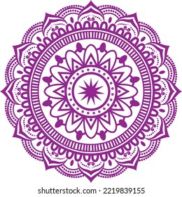 Mandala Design For Coloring Pages and Books, 
100% Print ready file. You can easily print this design on anything like Wall Art, Drinkware, Pillows, Blankets, Stickers, Bags and more.
