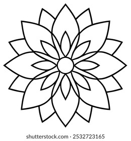 Mandala Design Detailed Geometric Patterns for Creative Artwork