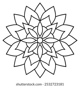 Mandala Design Detailed Geometric Patterns for Creative Artwork
