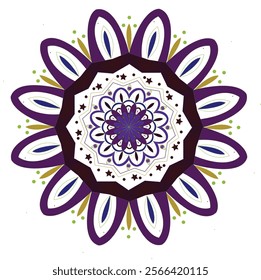 mandala design in diwalli collection in vector art
