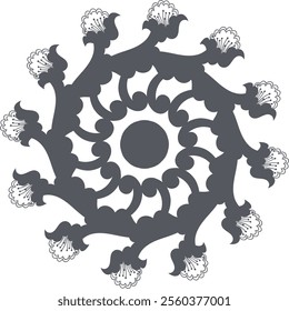 
mandala design  element design  black design