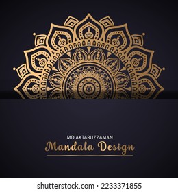Mandala design elements vector abstract 