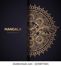 Mandala design elements vector art