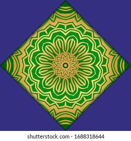 mandala design elements. Wedding invitation, thank you card, save card, baby shower. Vector illustration