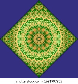 mandala design elements. Wedding invitation, thank you card, save card, baby shower. Vector illustration