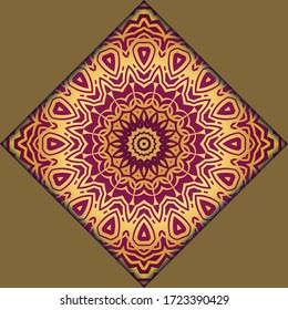 mandala design elements. Wedding invitation, thank you card, save card, baby shower. Vector illustration