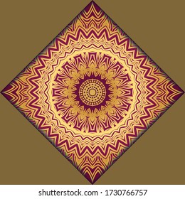mandala design elements. Wedding invitation, thank you card, save card, baby shower. Vector illustration