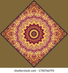 mandala design elements. Wedding invitation, thank you card, save card, baby shower. Vector illustration