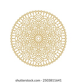 Conjunto de Colección de elementos de diseño de mandala