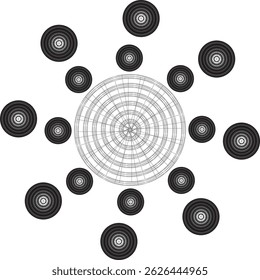 Mandala design Eps 10 archivo