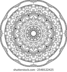 É um design mandala. É uma configuração geométrica de símbolos, muitas vezes circulares, usados como um símbolo espiritual e ritual em várias culturas e tradições.