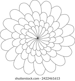 mandala design icon eps file 