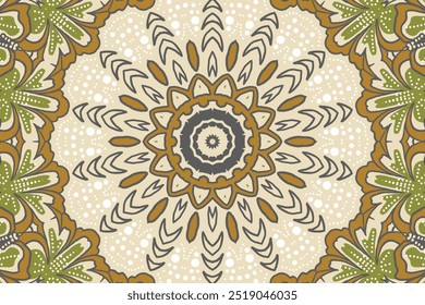mandala design illustration for background