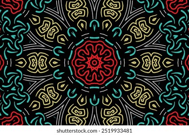 mandala design illustration for background