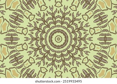 ilustração de design mandala para fundo