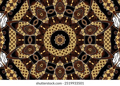Ilustración de diseño de mandala para el fondo