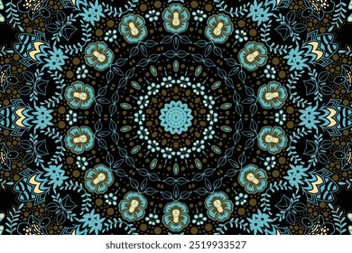 ilustração de design mandala para fundo