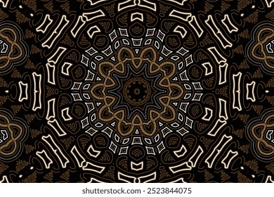 mandala design illustration for background