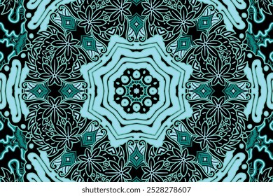 Ilustración de diseño de mandala para el fondo