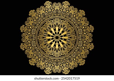 Mandala design, illustration, can be used in background