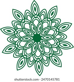 Mandala design illustration vector eps 10.