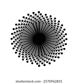 Mandala design in illustrator with white background