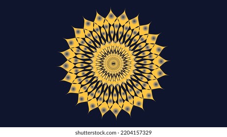 mandala design luxuriöse mandala hintergrund vintage abstrakte muster blumendesign