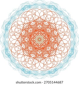 Diseño de mandala para la ocasión