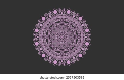 Diseño Mandala sobre un