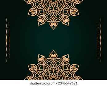 Diseño de Mandala para corte y fondo de papel
