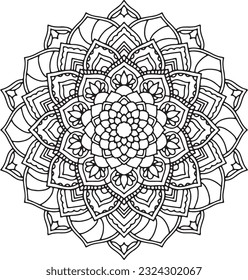 Mandala Design Pattern Illustration Printable