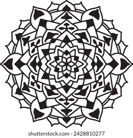 mandala design with premium quality with vector file .
