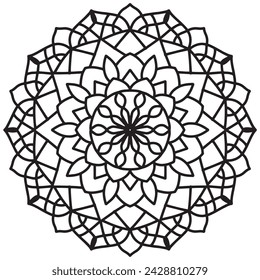 mandala design with premium quality with vector file .
